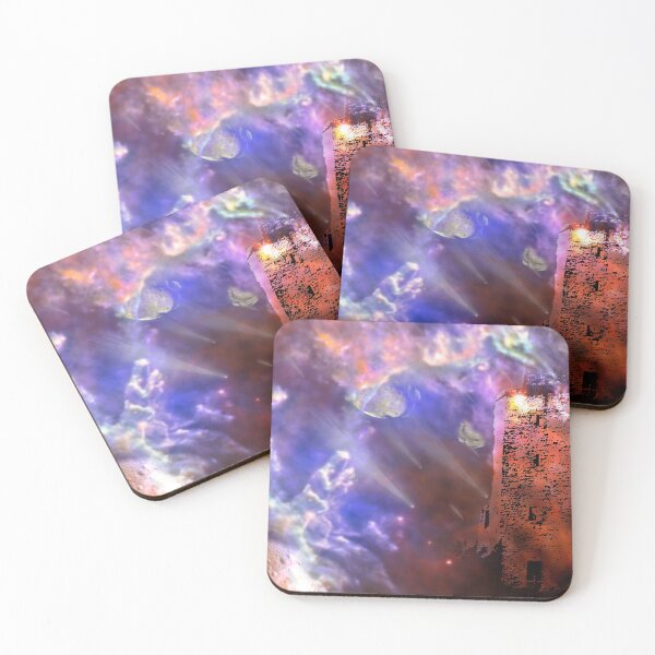 Visitors to the Castle Coasters (Set of 4)