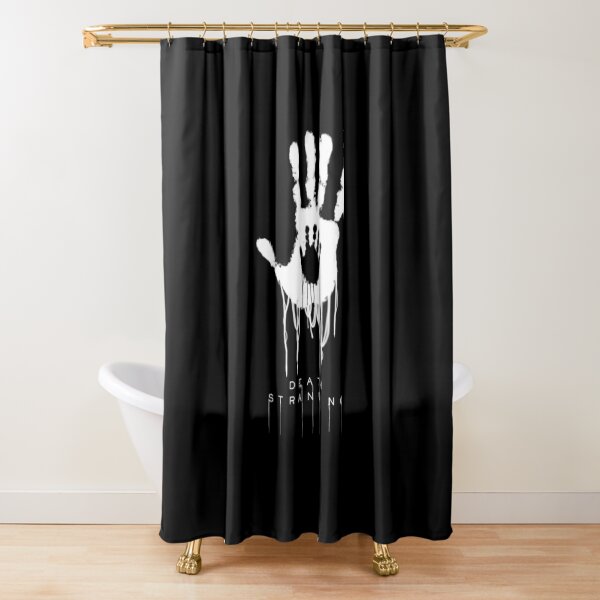 Death Stranding Hand v2 Shower Curtain