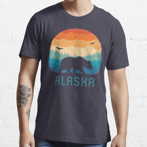 Alaska Retro Bear Essential T-Shirt