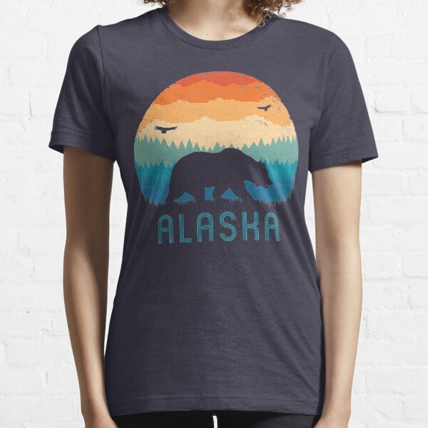Alaska Retro Bear Essential T-Shirt