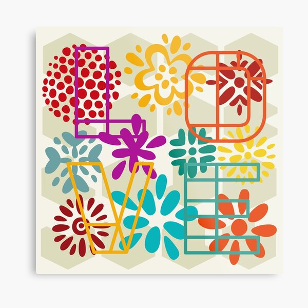 Love Letters Metal Print