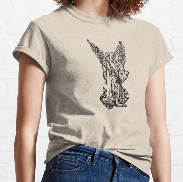 st michael the archangel t shirt