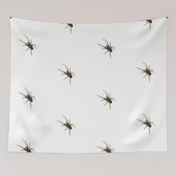 Item preview, The itsy bitsy spider crawled up the t-shirt neck designed and sold by queensoft.