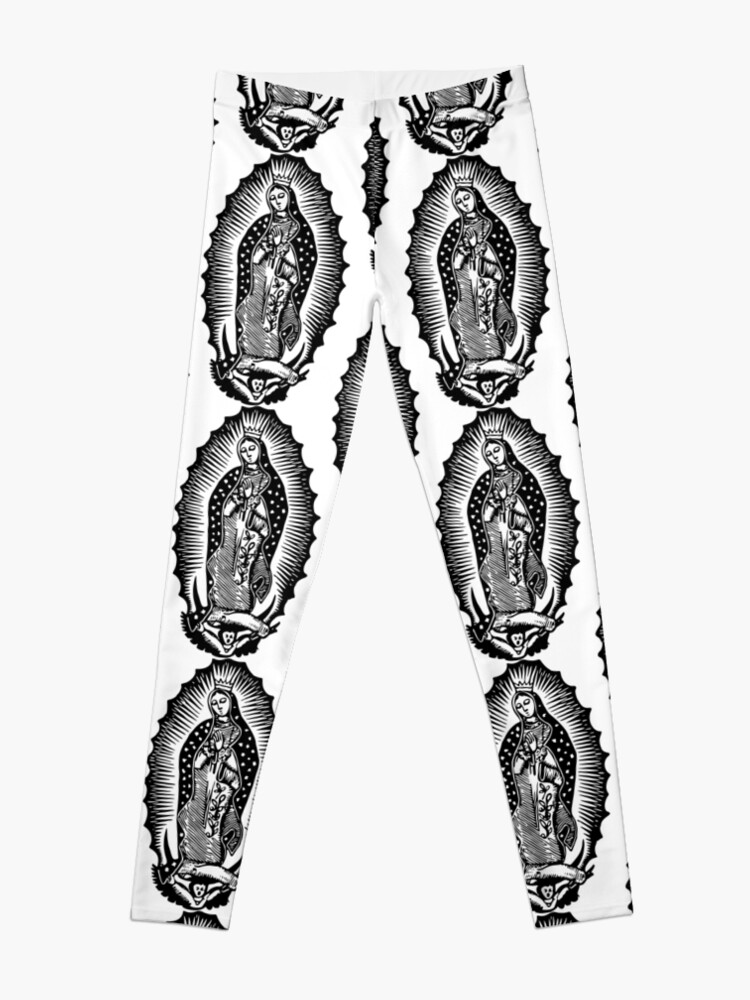 Alternate view of Virgen de Guadalupe Leggings