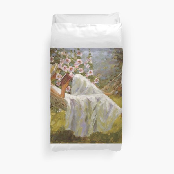 In A World Of Her Own Duvet Cover