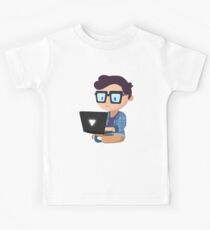 Cute Geek Kids Tee
