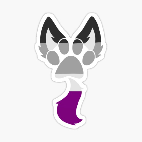 Item preview, Asexual Furry Pride Design designed and sold by Danny Lee’s Tees.