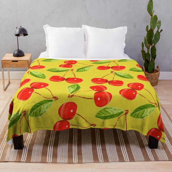 Item preview, Cute Red and Pink Ripe Cherry Cherries Nature Fruits Pattern Gift designed and sold by Freid.