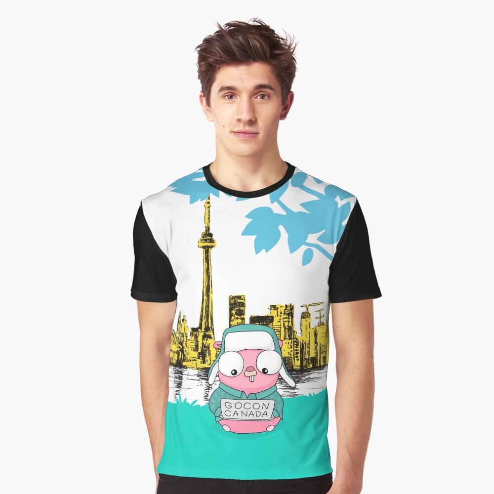 GoCon Canada 2019 Cute Pink Gopher original t-shirt Graphic T-Shirt