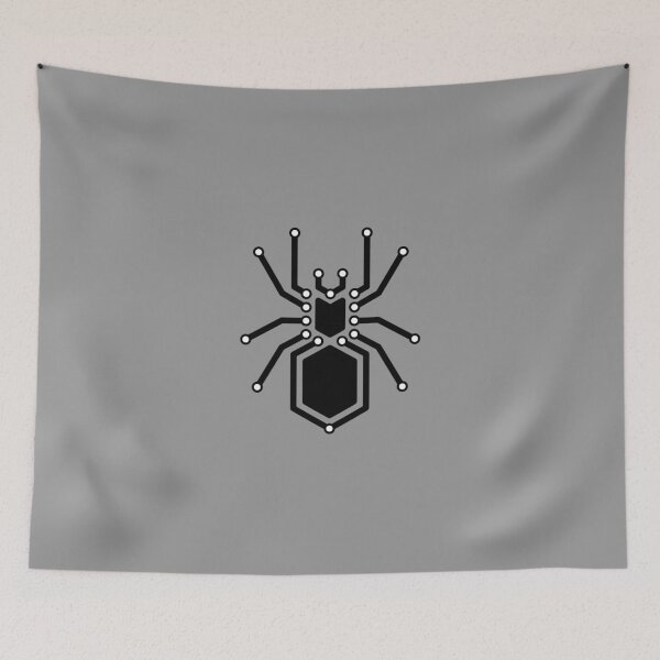 Item preview, Cyber Spider Black designed and sold by AdTheBad.