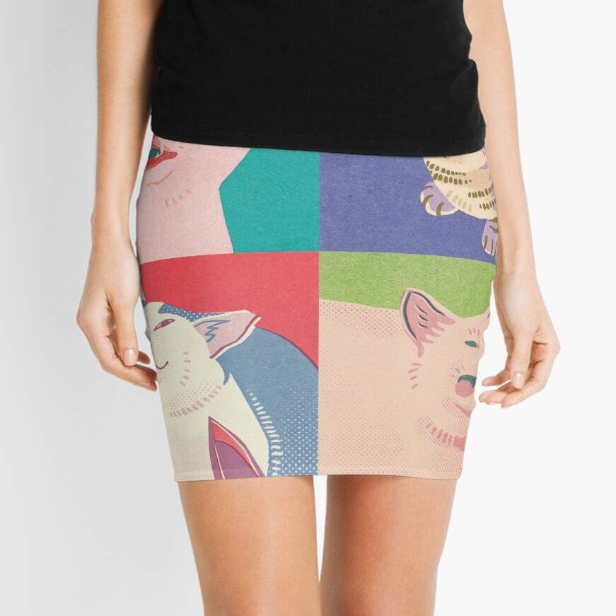 Item preview, Mini Skirt designed and sold by karmabees.