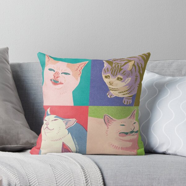 Item preview, Four Meme Cats of the Apocalypse designed and sold by karmabees.