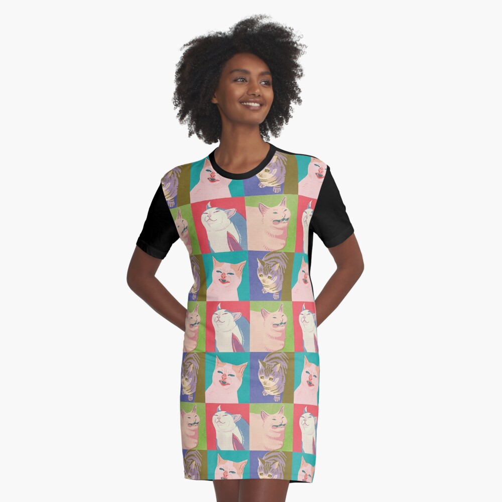Item preview, Graphic T-Shirt Dress designed and sold by karmabees.