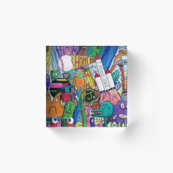 Dumb Doodles Acrylic Block