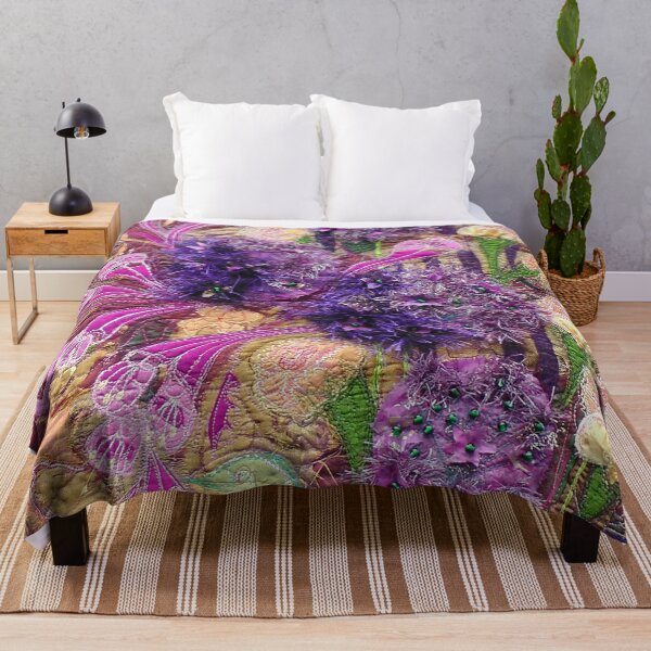 Item preview, Flautist's Bouquet. Textile Art designed and sold by NisaKiley.