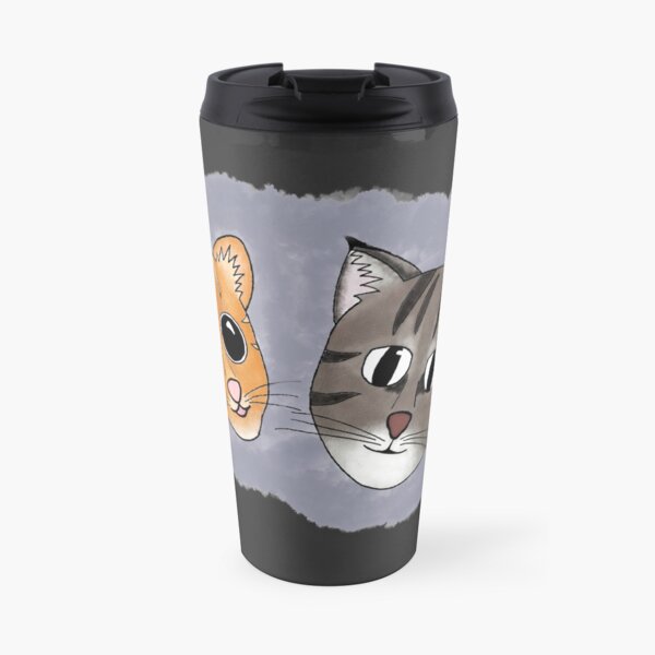 Cat and Kitten Travel Mug