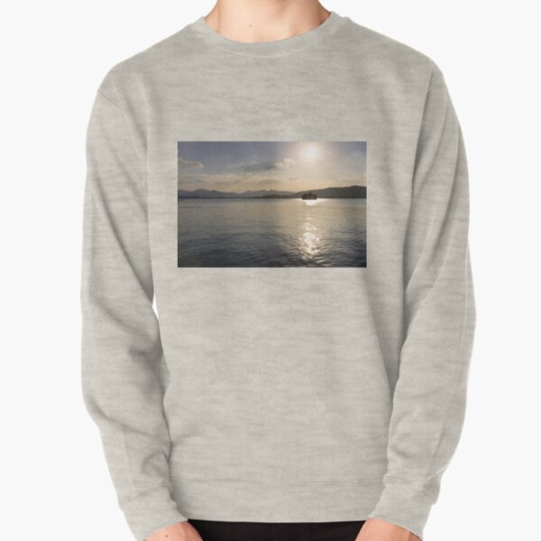 Cruising at sunset - Hangzhou, China Pullover Sweatshirt