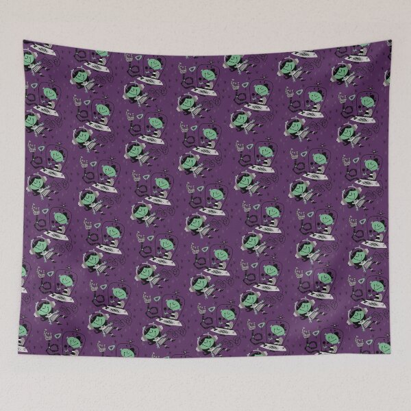 Item preview, Jazzy space beatniks designed and sold by Wonderful world of whimsical Art of yesteryear and today .