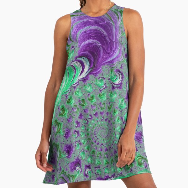 Purple And Green Dresses for Sale | Redbubble