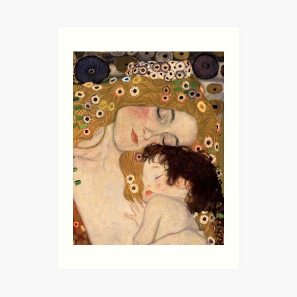 Gustav Klimt, The Three Ages of Woman, 1905 Art Print