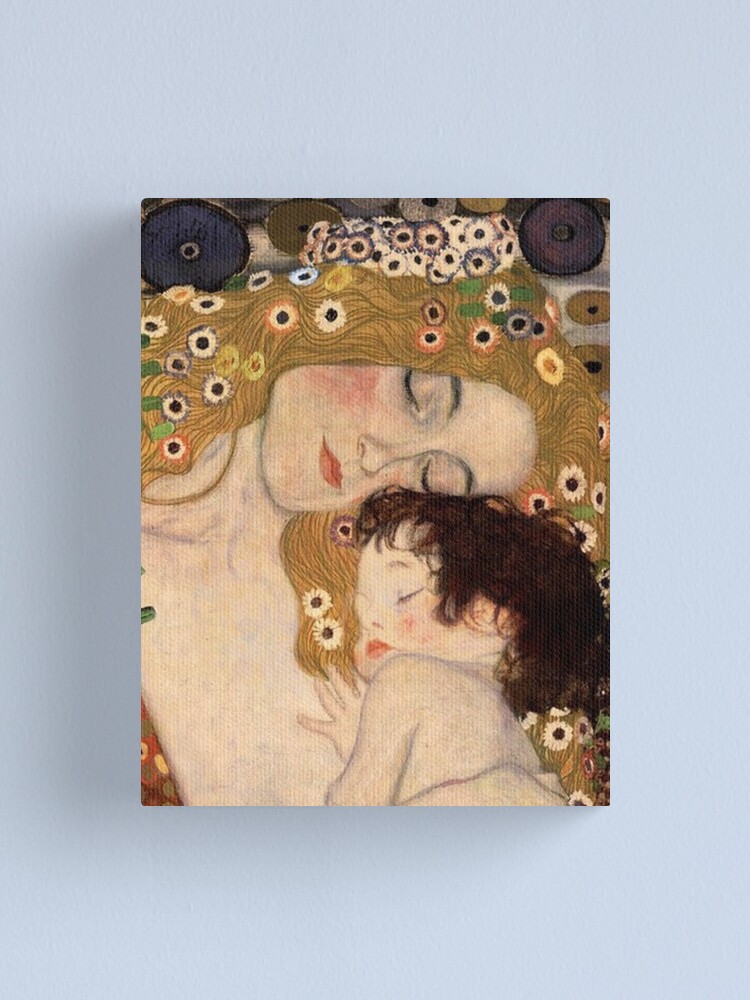 Alternate view of Gustav Klimt, The Three Ages of Woman, 1905 Canvas Print