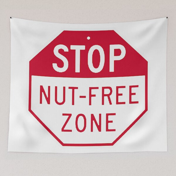 Item preview, Nut free zone! designed and sold by cocreations.