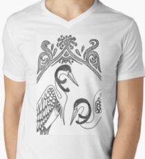 Two Herons Men's V-Neck T-Shirt