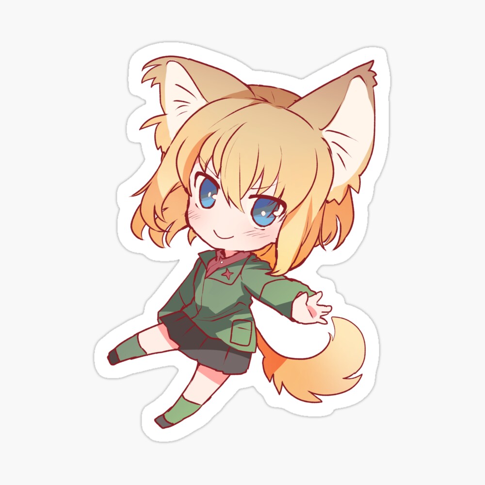 girls und panzer soviet fox girl photographic print by uraniusmaximus redbubble redbubble