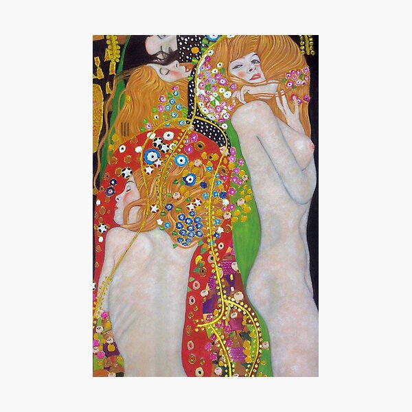Item preview, Serpents d'eau - Klimt designed and sold by motherchucker.