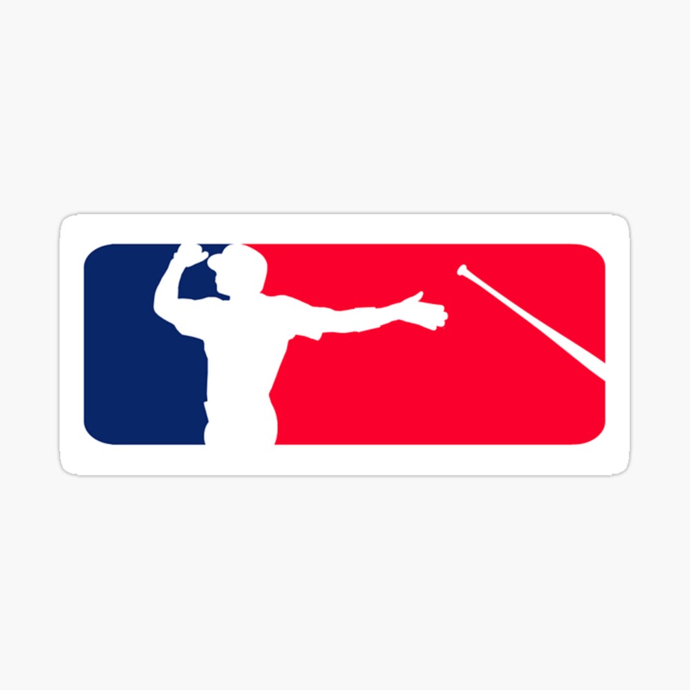 Jose bautista bat flip Sticker for Sale by frankkrupa