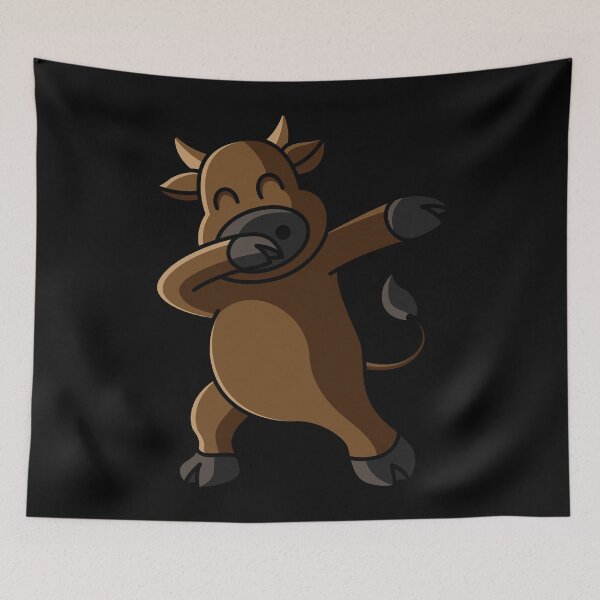 Item preview, Cow Dab, dabbing dabbing bull animal designed and sold by tonstan.