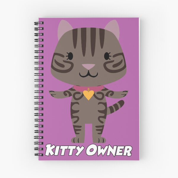 Item preview, Kitty Owner Brown Swirl designed and sold by wacheypena.