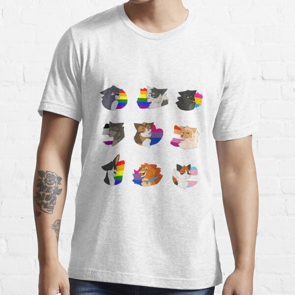 Lgbt Flags Warriors T Shirt For Sale By Starryocelot Redbubble Warrior Cats T Shirts 4225