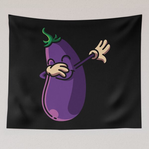 Item preview, Eggplant Dab, gift vegetables dabben dabbing dab designed and sold by tonstan.