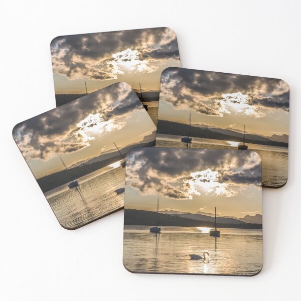 Item preview, Miller Ground, a small beach on the shore of Lake Windermere Summer Evening Lake District. My favourite beach on Windermere's shores. designed and sold by Cameranick.