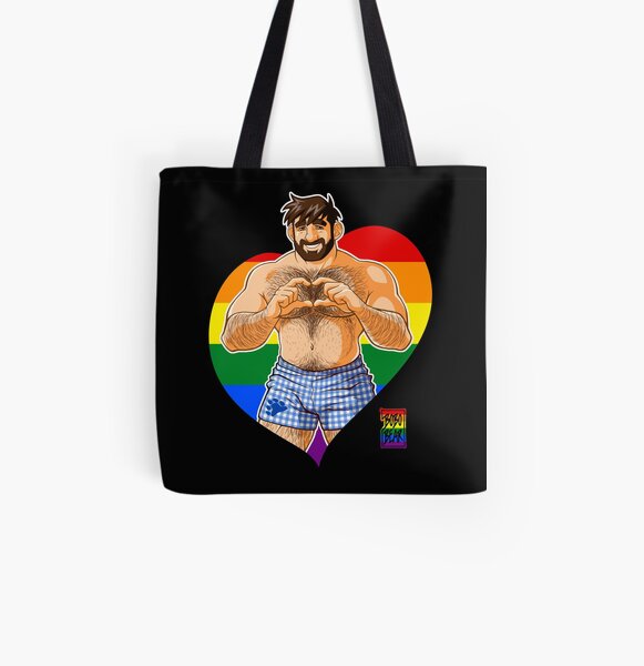 ADAM: I LOVE YOU - GAY PRIDE All Over Print Tote Bag