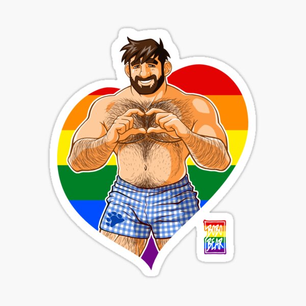 Vista previa del artículo con la obra «ADAM: TE AMO - ORGULLO GAY», diseñado y vendido por bobobear.