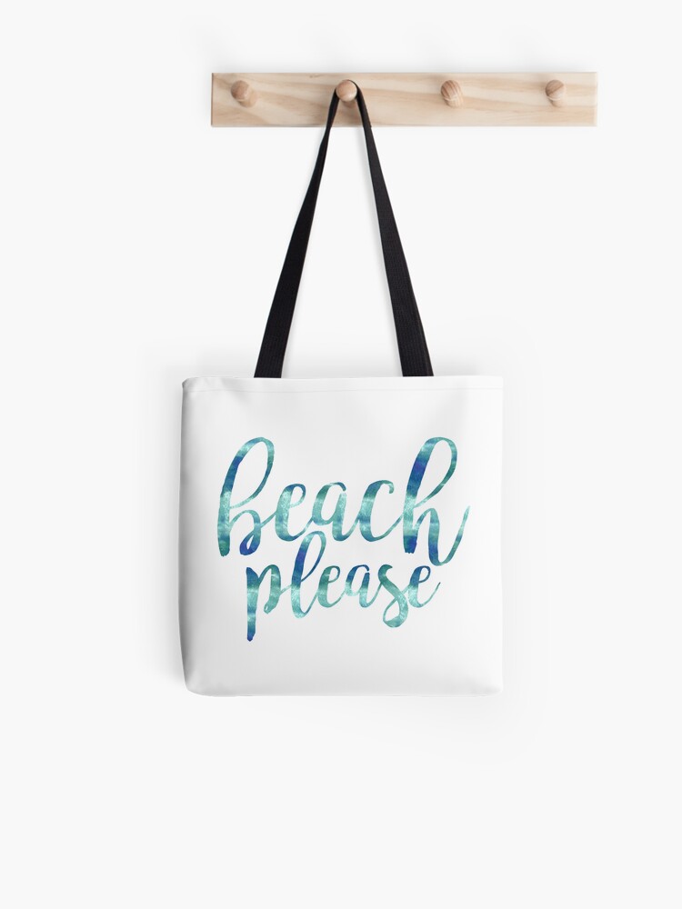 beach please tote