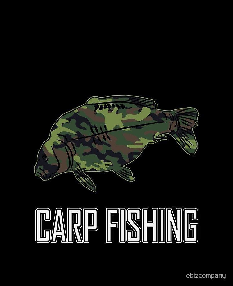  Carp fishing king funny angler gift boys men carp