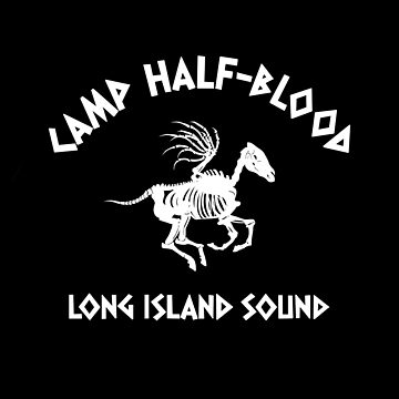 Camp Half Blood Kids T-Shirt Pegasus Horse Long Island Sound