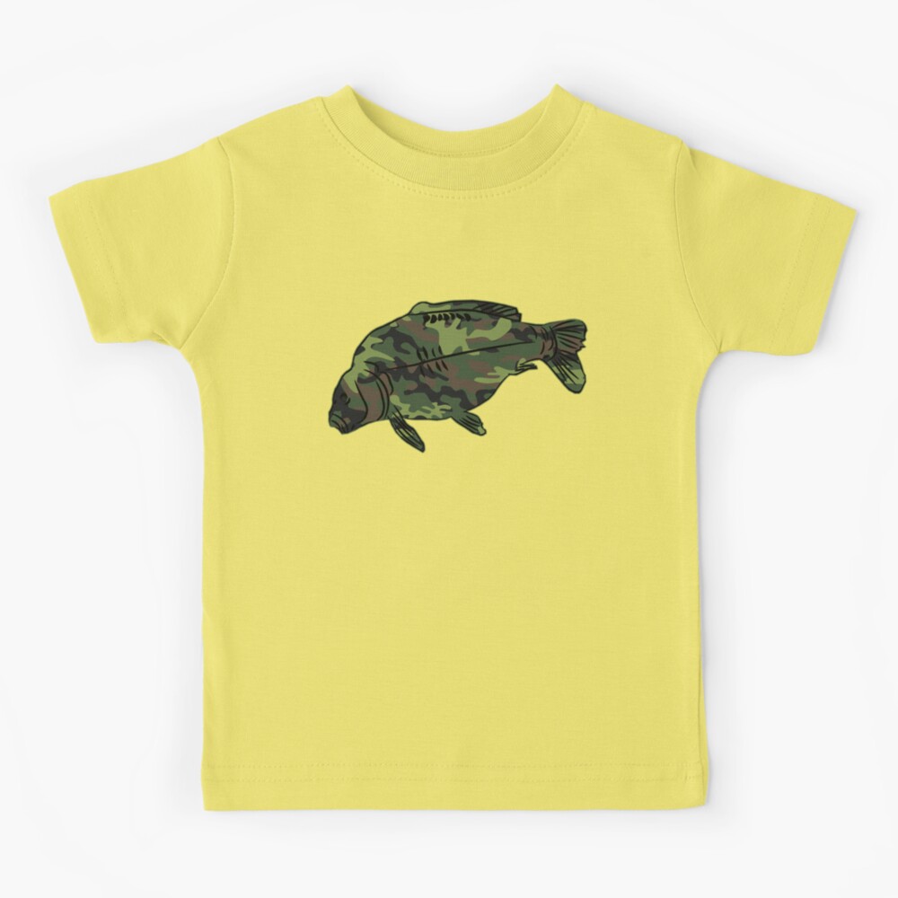 Carp Fish Angler Camouflage Carp Fishing Essential T-Shirt by