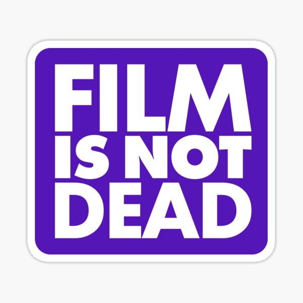Item preview, Film Is Not Dead - Purple designed and sold by adidabu.