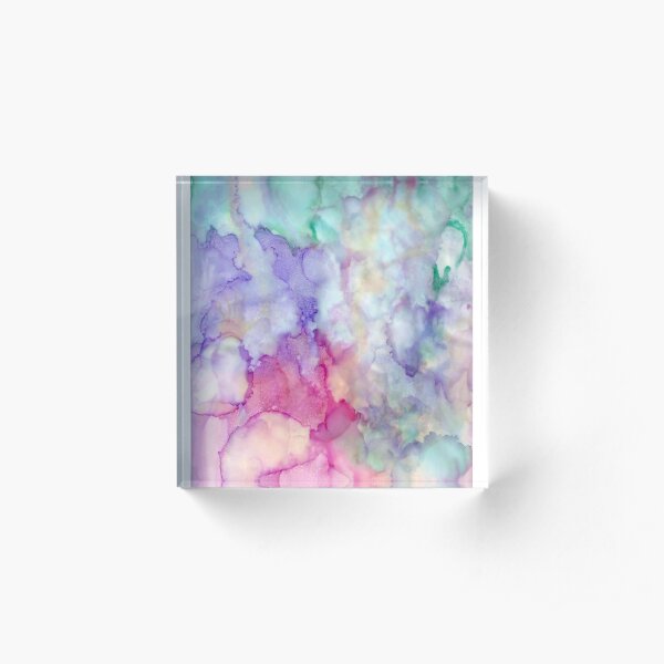 Fae Fire Acrylic Block