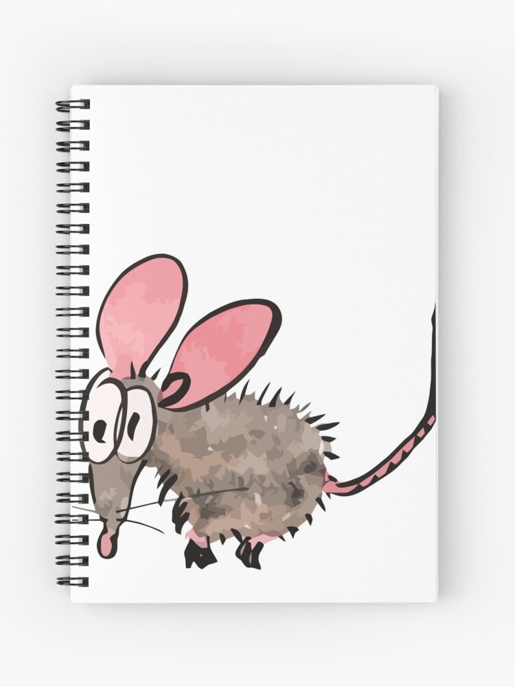Cuaderno de espiral «Raton asustado» de InkPotGraphics | Redbubble Cuaderno de espiral «Raton asustado» de InkPotGraphics | Redbubble