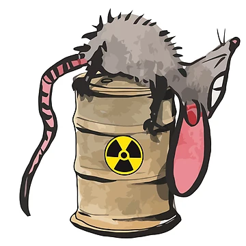 Artwork thumbnail, Toxic Mouse by InkPotGraphics