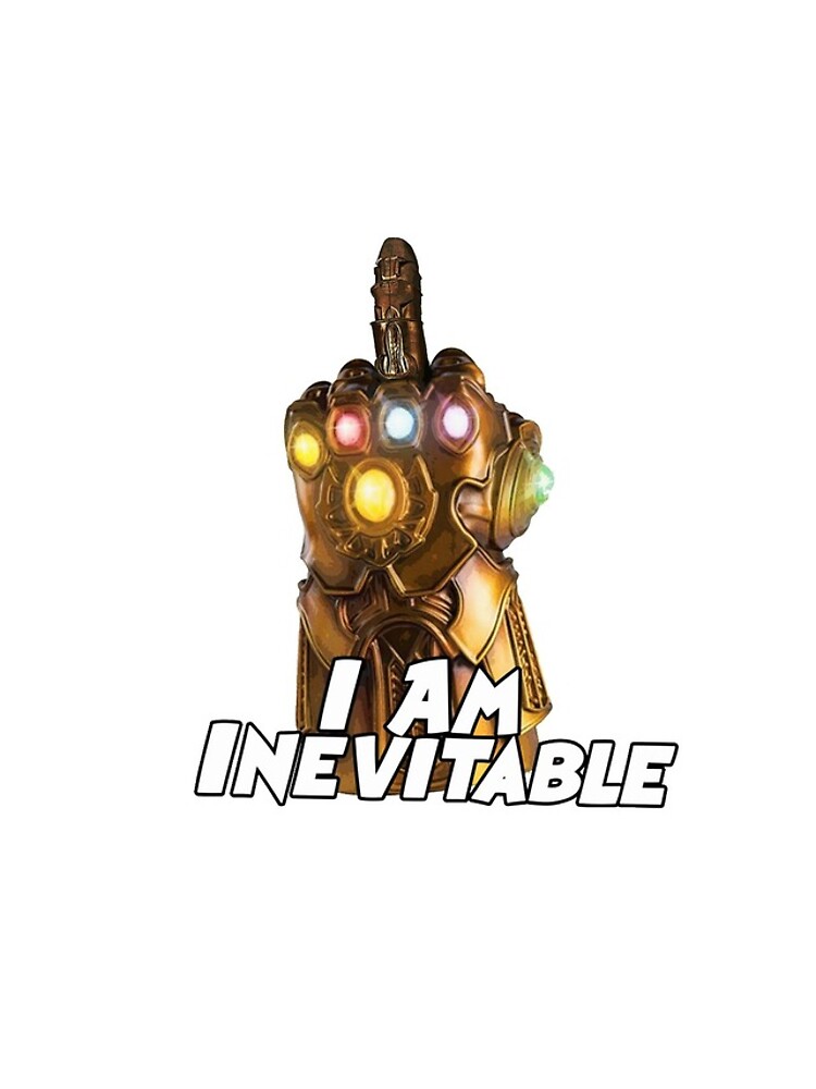 Thumbnail 4 of 4, iPhone Case, I am Inevitable designed and sold by Ristedman.