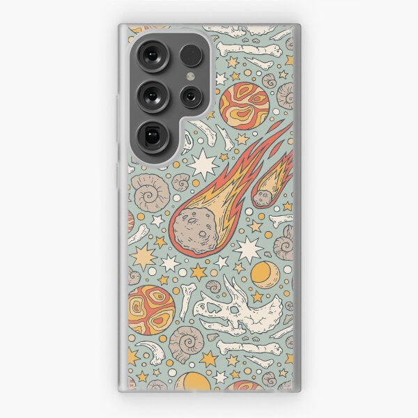 Item preview, The Asteroid & the Omega | Dinosaur Fossil Space Art designed and sold by OMEGAFAUNA.