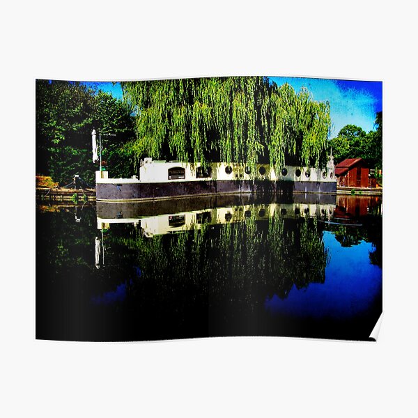 Canal Boat Poster