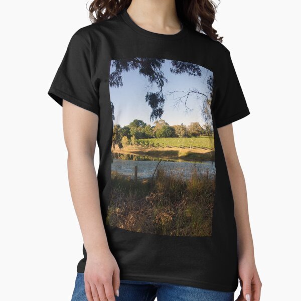 The Pinot Patch - Adelaide Hills - Fleurieu Peninsula - by South Australian artist Avril Thomas Classic T-Shirt