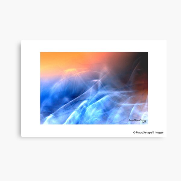 Sunrise over Clouds Metal Print